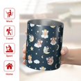 thumbnail image 5 of 12oz Coffee Tumblers Dark Blue Star Fairy Pattern Stainless Steel Vacuum Insulated Travel Tumbler Coffee Cups Mug with Lid and Straw with Cleaning Brush for Cold & Hot Drinks, 5 of 5