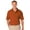 Burnt Orange, variant on BlueGeneration Mens Solid Wicking Polo - Graphite Large Solid