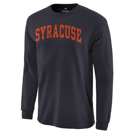 - Syracuse Orange Basic Arch Long Sleeve T-Shirt - Navy