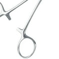 thumbnail image 3 of NFTIGB Premium Stainless Steel Curved Tip Pet Ear Hair Tweezers Dog Cat Grooming Clamp Anti-Slip Handle Ear Care Hair Removal Tool Small 4.9 inches / 12.5 cm, 3 of 5