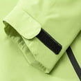 thumbnail image 4 of YLSDY Mens Windbreaker Jackets Lightweight - Windprrof Jacket Waterproof Mountain Sport Hooded Raincoat with Two Zipper Pocket Green XL, 4 of 8