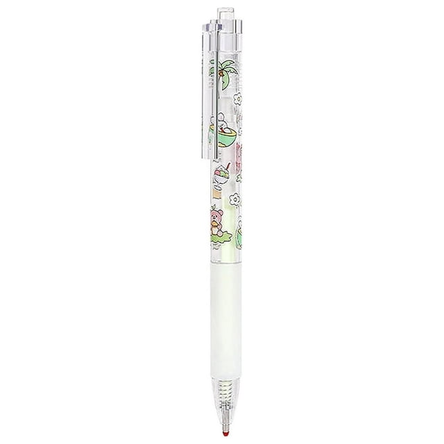 HAOANCute Stylo-Doseur à Séchage Rapide de 20 Secondes, Stylo à Colle à Pointe Fine pour Scrapbooking et Bricolage - Comprend 6 Recharges L