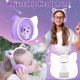 thumbnail image 3 of Children's Bluetooth Headphones, Foldable Wireless Headphones with LED Light, Cat Ears Game Headset, 3 of 5