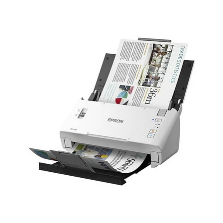 Epson DS-410 Document Scanner, 600 dpi Optical Resolution, 50-Sheet Duplex Auto Document Feeder -EPSB11B249201