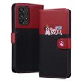 thumbnail image 1 of Compatible with Samsung Galaxy A53 5G Cute Animals Pattern Wallet Case with Card Slots Flip Cover, 1 of 5