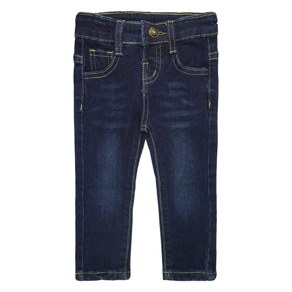 KIDSCOOL SPACE Baby Little Boys Girls Jeans,Ripped Strechy Denim Soft Pants,18-24 Months