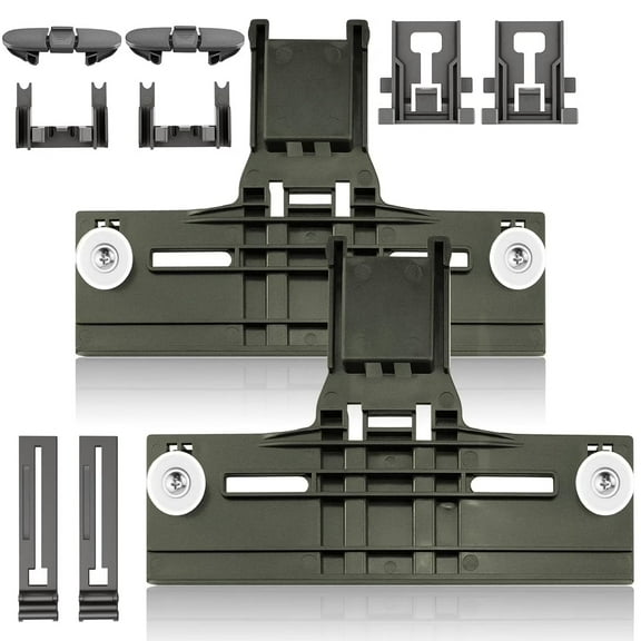 Dishwasher Top Rack Adjuster Replacement for Whirlpool Kenmore Dishwasher W10350375 W10712395