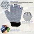 thumbnail image 6 of Drasry Fingerless UV Gloves Sun Protection UPF50+SPF for Fishing Kayaking Sailing Glove White S, 6 of 6