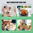 thumbnail image 4 of Miangastore 1pc Professional Table Place Mat Silicone Heat Insulation Table Mat, 4 of 8
