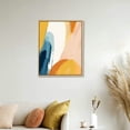 thumbnail image 3 of Nawypu  Sylvie Sunrise Over Marrakesh Abstract Framed Canvas Wall Art by Kate Aurelia Holloway, 3 of 4