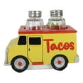 thumbnail image 4 of Taste Of Mexico Tex-Mex Fiesta Taco Food Truck Salt And Pepper Shakers Holder, 4 of 10