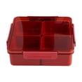 thumbnail image 1 of Outdoor Storage Box Plastic Divided Serving Tray with Lids Snack Fruit Trayfood Storage Lunch Storage Box Vegetarian Candy Snack Party Appetizers Tray Small Lunch Box,Lunch Box Containers, 1 of 6