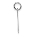 thumbnail image 2 of Sterling Silver Polished Number 14 Charm Pendant, 2 of 4