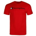 thumbnail image 4 of Champion Men's Classic Jersey Script Logo Short Sleeve T-Shirt Granite Hther M, 4 of 5