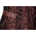 thumbnail image 4 of 3xl vestido de corte europeo y americano con Correa y cuello colgante corsé de cuero, 4 of 5