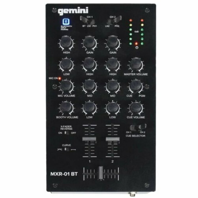 gemini MXR-01BT ミニミキサー Gemini Sound MXR-01BT Gemini Audio Equipment MXR-01BT 2