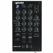Gemini Sound MXR-01BT Gemini Audio Equipment MXR-01BT 2-Channel Professional Mixers Bluetooth Input DJ Gift