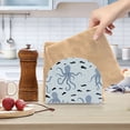 thumbnail image 2 of Yayeee Napkin Holder for Table Kitchen Paper Tissue Organization, Blue Octopus Pattern, 2 of 8