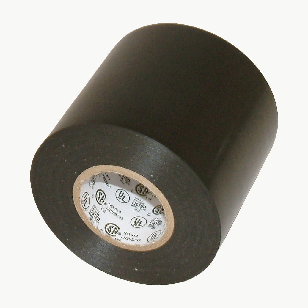 JVCC EL7566AW Premium Grade Electrical Tape 3 in x 66 ft. (Black