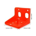 thumbnail image 2 of RUNROTOO 4Pcs Salt Fodder Feeder Durable Use Plastic Salt Container For Sheep Farm Use Orange, 2 of 8