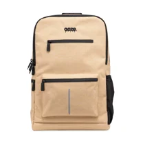 Ooze Sand Smell Proof Travel Backpack - 18 x 14.5 x 3.5 inches, 9 Pockets, Water Resistant, Carbon-lined Interior