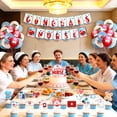thumbnail image 6 of Nurse Graduation Decoration Congrats Nurse Banner Class of 2026 with Balloons Cupcake Toppers for Congrats RN Nursing School Party Favors, 6 of 7