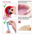 thumbnail image 4 of Bol en Silicone pour Chauffe-Cire Résistant à la Chaleur Réutilisable Cire Capillaire Remo Pot, 4 of 4