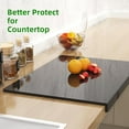Acrylic Cutting Board with Counter Lip 60 Thicker & Durable BPA