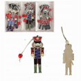 thumbnail image 5 of Christmas Background. Wooden Soldier Pendant Holiday Ornaments, 5 of 5