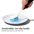thumbnail image 3 of Good Grips Dish Brush, Nylon Bristles with Built-in Scraper, Safe for Non-Stick Cookware, Non-Slip Handle, Dishwasher, 3 of 5