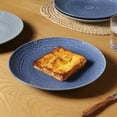 thumbnail image 6 of MONITO Ceramic Dinner Plate Sets, Pasta Bowls Set of 4, Salad Plates, Microwave Safe, Stoneware Dishes Set, Dinnerware Set For Restaurants And Kitchens, 6 of 7