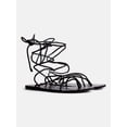 thumbnail image 3 of Scoop Women's Ankle Wrap Sandals, 3 of 8