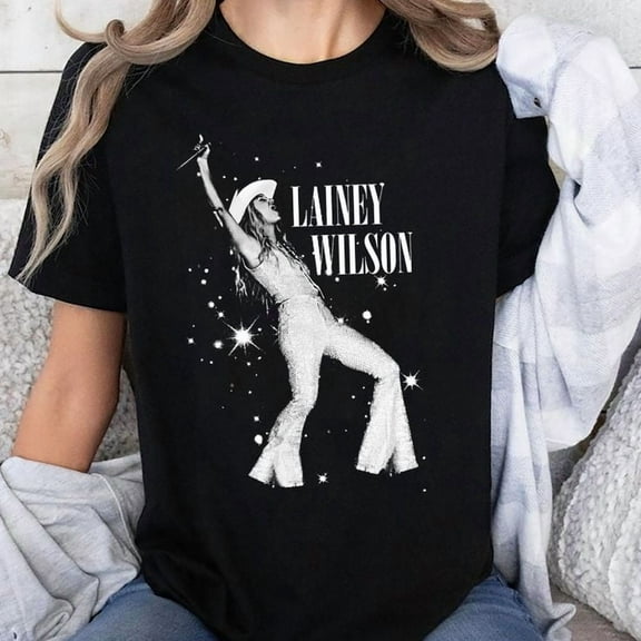 Lainey Wilson Lainey Live T-Shirt, Sizes S-5XL - Gategoo