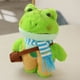 thumbnail image 4 of Lalafanfan rana de peluche de 25cm, juguetes de peluche, Rana Verde, abrazo, pato, peluches Kawaii, Animal, almohada, juguete suave, 4 of 5