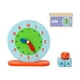 thumbnail image 2 of Reloj de madera Montessori para niños y niñas, materiales de enseñanza de la hora, juguete de madera para Educación Temprana, para contar la hora,, 2 of 9