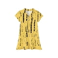 thumbnail image 5 of CCRFTGI Polo Dresses for Kids Girls Size 7 Back To School Short Sleeve Uniform Cute Polka Dots Pleated Flare Skater Polo Dresses Summer Button Collared Pique Polo Dress Yellow 12-13 Years, 5 of 5
