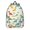 Dinosaur and Leaf-2, variant on Dinosaur and Hill Beige Pattern Backpack for School, Cute School Bag with Adjustable Shoulder Straps and Padded Back, 15.7"x11.8"x5.5"