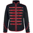 thumbnail image 1 of Lefu Mens Retro Gothic Jacket Frock Coat Steampunk Victorian Morning Steampunk Top, 1 of 9