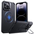 thumbnail image 1 of Funda de teléfono ESR para iPhone 14 Pro Max con soporte Black Cyber Se, 1 of 7