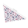 thumbnail image 6 of Bingfone Sailing Marine Travel-Washable Dog Scarf Triangle Adjustable Puppy Bandana Bib Handkerchief For Medium Large Dog Cat, 6 of 9