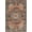 Brown, variant on Yamaziot 3'x5' Area Rugs for Living Room, Washable Bedroom Throw Rug, Non-Slip Mat, Brown Medallion Distressed Vintage Boho Floor Carpet