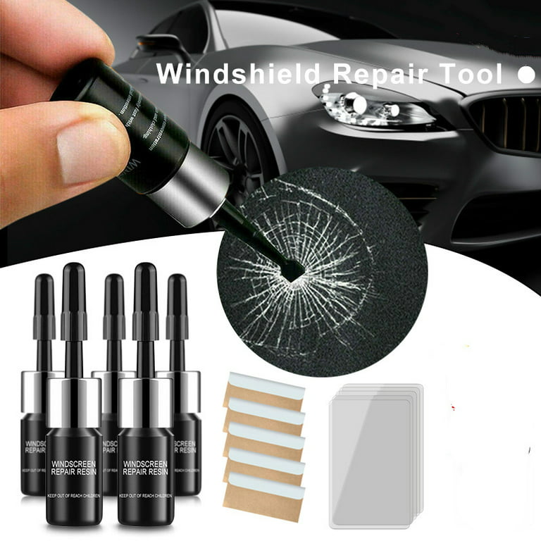 Car Windshield Glass Repair Fluid Tool for Automotive Cracked Glass Repair  Kits