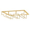 thumbnail image 1 of CAROOTU Wine Glasses Rack Under Cabinet Stemware Rack Wine Glass Hanger Racks Wire Glass Holder, 1 of 7