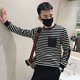 thumbnail image 3 of Sudaderas Cuello Redondo Tendencias de Moda 2024 Camiseta para Hombre Ajuste Ceñido Coreano Otoño Elasticidad Manga Larga Xxl Hombre Jerseys, 3 of 4