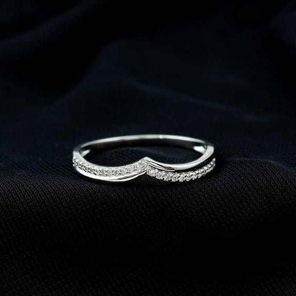 Silvago Jewel 1.2 Ct Round Cut Lab Created Diamond Anniversary Ring - 14K White Gold Plated Rings Clearance - Stackable Engagement Ring for women Sterling Silver - Bridal Wedding Jewelry