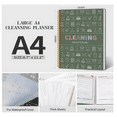 thumbnail image 3 of Cleaning Planner - Spiral-Bound Cleaning Schedule Organizer with Daily/Weekly Checklists, Zone Cleaning Tasks, System Templates, Deep Clean Guides & Laundry Schedule, Families & Busy Homes (Green), 3 of 9