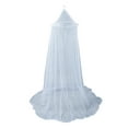 thumbnail image 1 of Cama universal con dosel domo Mosquitera colgante de red para hamacas individuales a extragrandes Cu Tomshoo  Blanco, 1 of 7