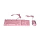 thumbnail image 2 of Teclado mecánico ANGGREK Rosa 104 teclas 22 efectos de iluminación, 2 of 8