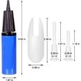 thumbnail image 5 of Livelytier Exercise Ball Pump, Air Pump for Exercise Ball, Yoga Ball Pump with Fitness Ball Plug Replacement kit Yoga Ball Plug Replacement Plug for Exercise Ball Inflator Pump, 5 of 5