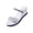 Silver, variant on Platform Sandals Women Open Toe Ankle Strap Summer Wedge Espadrille Sandals Cute Beach Straw Raffia Woven Sandals Comfortable Vacation Dress Shoes Gold 5.5